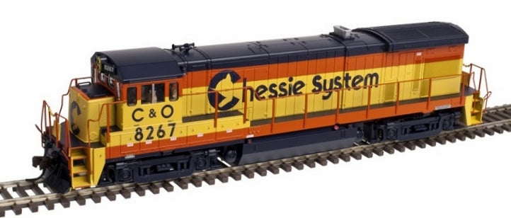 Atlas 10002086 HO Chessie C&O GE B30-7 Low-Nose Diesel Loco Sound/DCC #8274