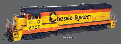 Atlas 10002087 HO Chessie C&O GE B30-7 Low-Nose Diesel Loco Sound/DCC #8277