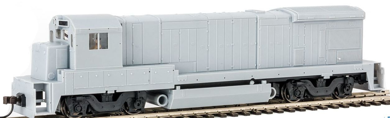 Atlas 10002062 HO Undecorated GE B23-7 Low-Nose Diesel Locomotive Sound & DCC