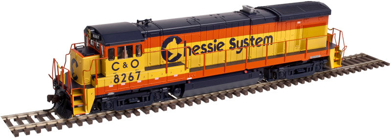 Atlas 10002085 HO Chessie C&O GE B30-7 Low-Nose Diesel Loco Sound/DCC #8267