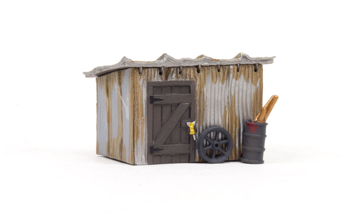 Woodland Scenics BR5056 HO Built-&-Ready Tin Shack Building