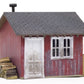 Woodland Scenics BR5057 HO Built-&-Ready Work Shed Building
