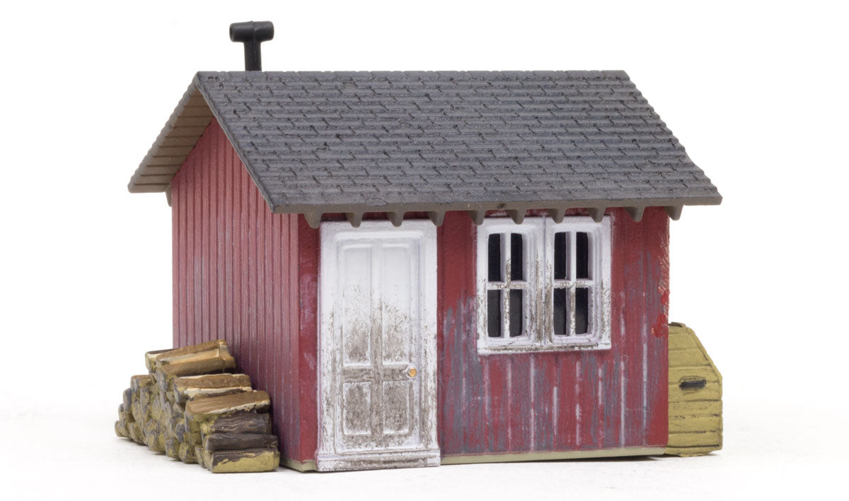 Woodland Scenics BR5057 HO Built-&-Ready Work Shed Building