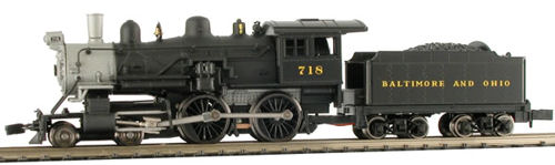 Model Power 876231 N Baltimore & Ohio 4-4-0 American with Sound & DCC