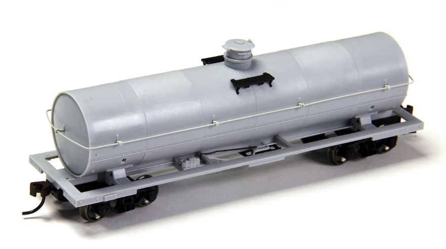Atlas 20002634 HO Undecorated 11,000-Gallon Tank Car without Platform