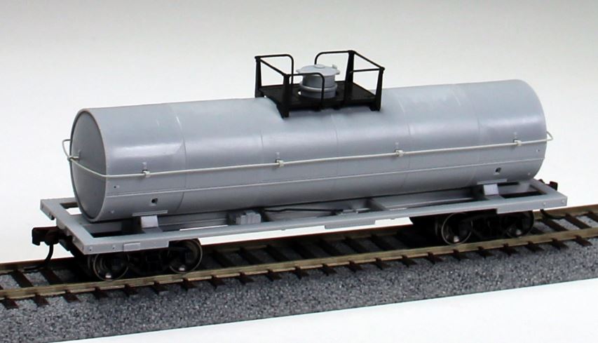 Atlas 20002640 HO Undecorated 11,000-Gallon Tank Car with Platform