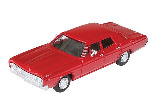 Atlas 99087224 HO 1970 Ford Custom Sedan - Main Street Motors™ (Red)