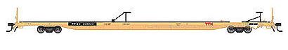 Atlas 20003705 HO TTX ACF 89' 4" Intermodal Flatcar #974526