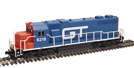 Atlas 40002759 N GTW EMD GP38 Low Nose Diesel Locomotive with DCC #6218