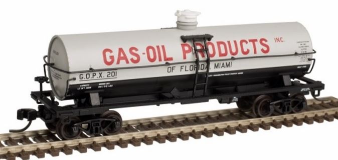 Atlas 50002634 N Gas-Oil Products 11,000-Gallon Tank Car without Platform #201