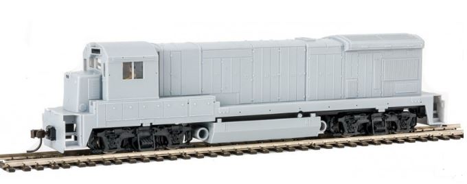 Atlas 10002061 HO Undecorated GE B23-7 Low-Nose Diesel Loco Light/Sound/DCC