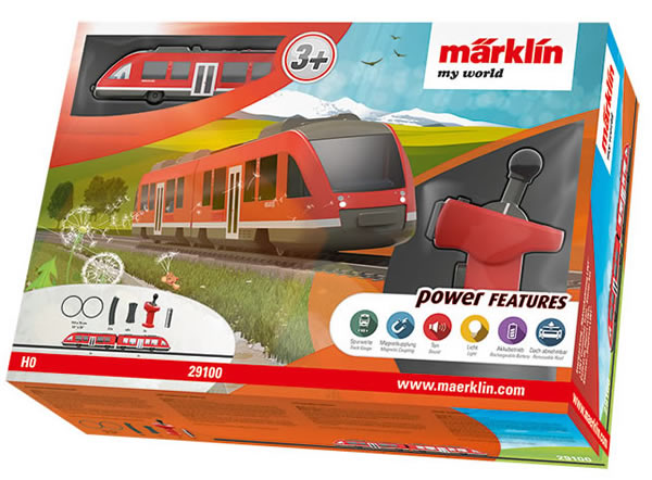 Marklin 29100 My World LINT HO Gauge Electric Commuter Train Set