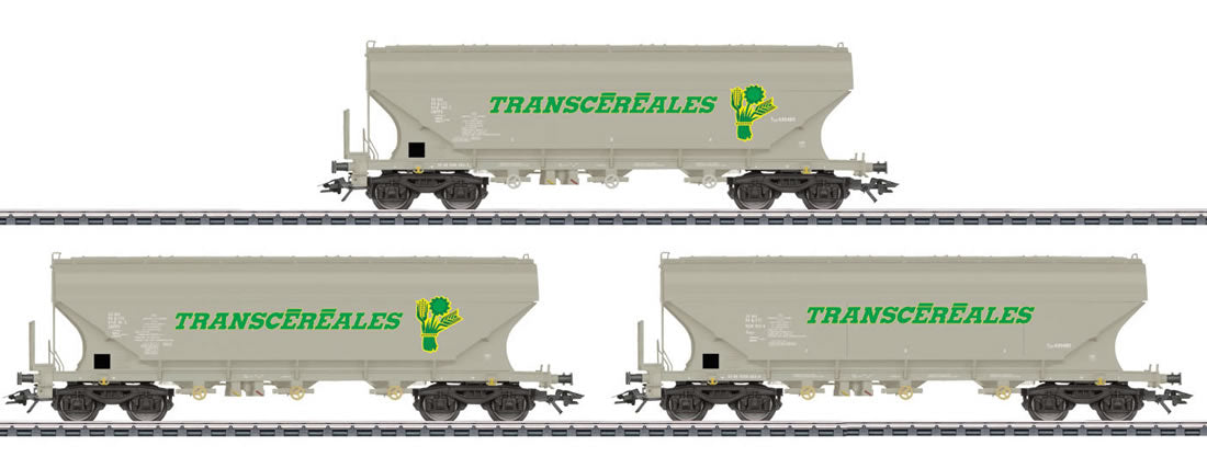 Marklin 46344 HO Belgian State Railways SNCB 3-Rail Uapps Covered Hopper