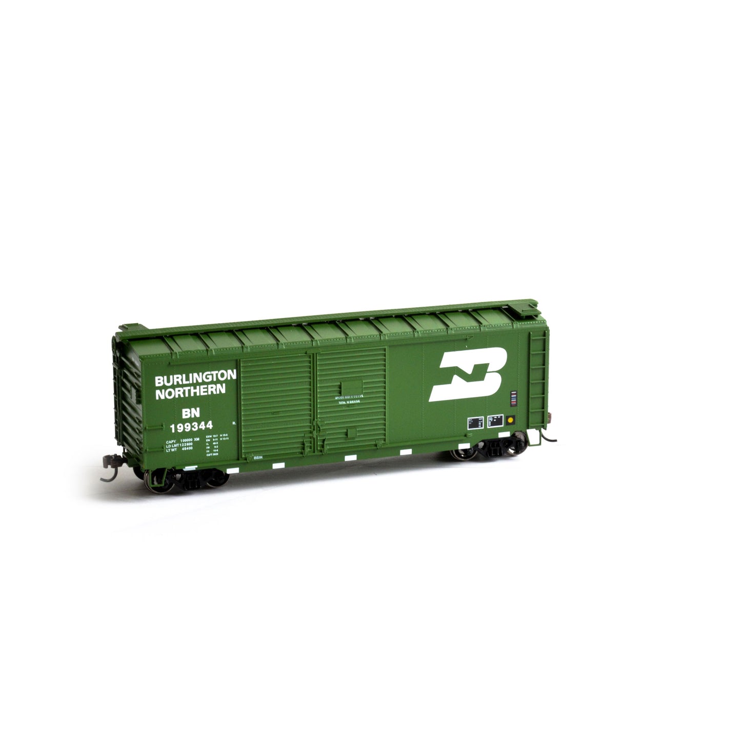 Athearn 14731 HO Burlington Northern 40' Double Door Box Car #199344 R-T-R