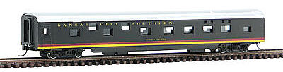 Con-Cor 40100 N Kansas City Southern 85' Smooth-Side Sleeper Car
