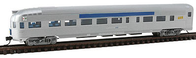 Con-Cor 41513 N VIA Rail Canada Budd 85' Corrugated-Side Observation Car