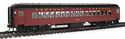 Con-Cor 94232 HO Norfolk & Western Heavyweight 65' Branchline Coach #1648
