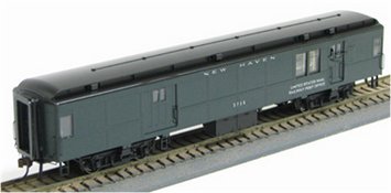 Con-Cor 95103 HO New Haven Heavyweight 65' Branchline Baggage-Mail Car #2763