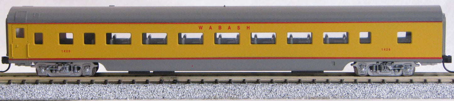 Con-Cor 40059 N Wabash 85' Smooth-Side Coach Car with Micro-Trains® Couplers