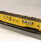 Con-Cor 92132 HO TTX Railway Gondola with Resin Tie Half load RailGon Yellow #2
