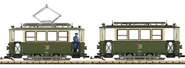 LGB 23361 G Nuremburg 2-Unit Streetcar - Nuremburg Toy Fair Edition #876, 1251