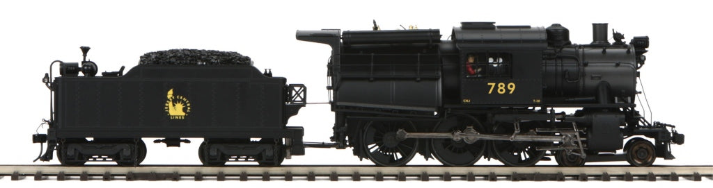 MTH 20-3661-1 O Jersey Central 4-6-0 Camelback Steam Engine w/PS 3.0 #789