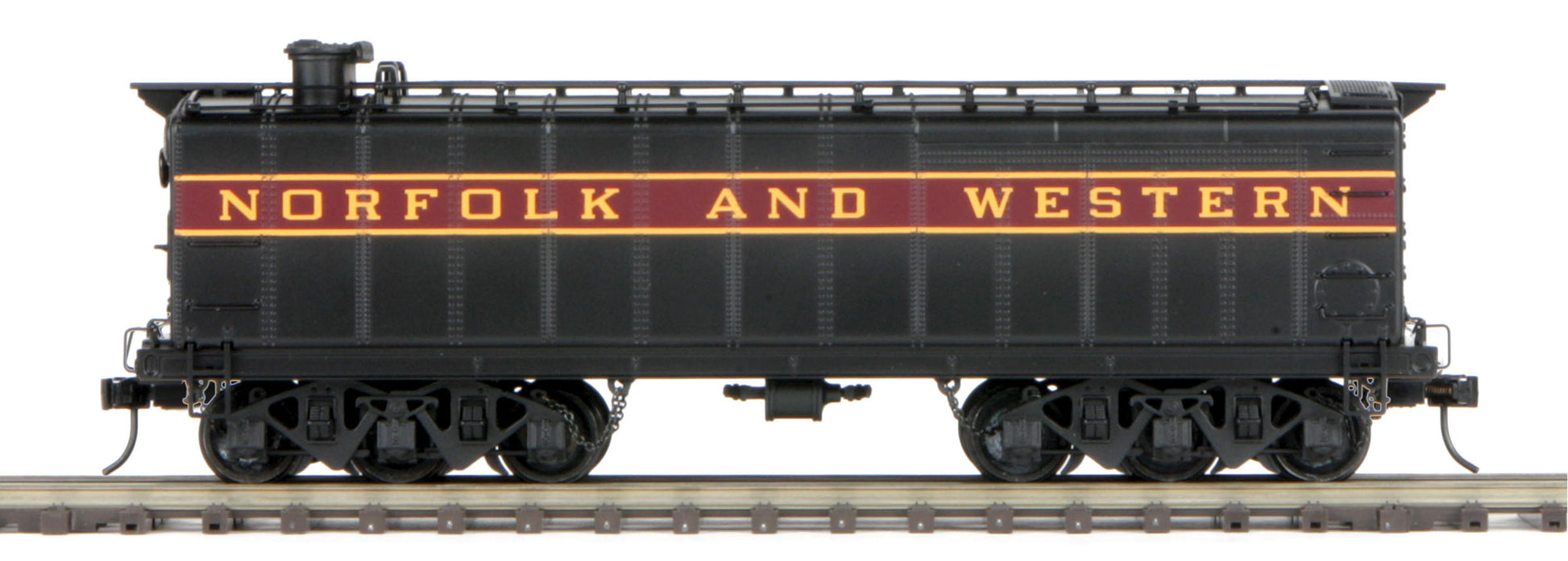 MTH 22-3619 O Norfolk & Western Auxiliary Diecast Water Tender II #1