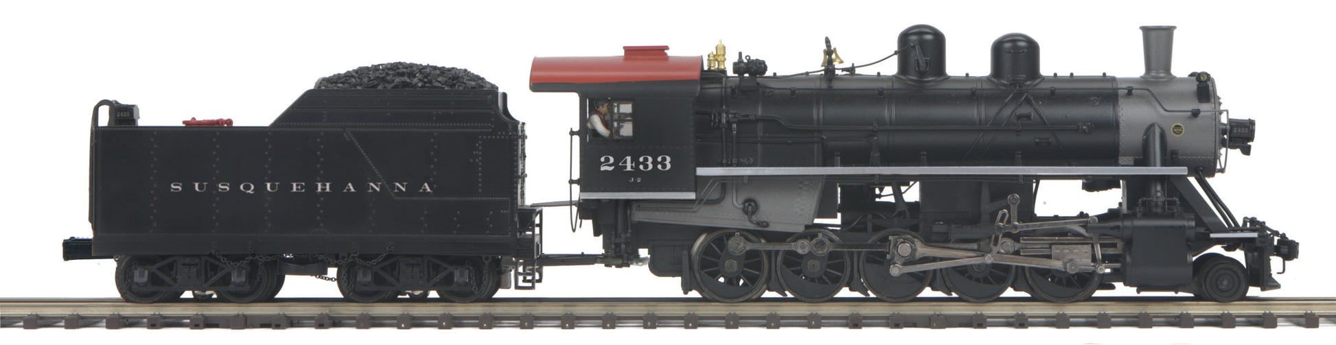 MTH 22-3638-2 O Susquehanna 2-10-0 Russian Decapod w/Proto-Sound 3.0 #2433