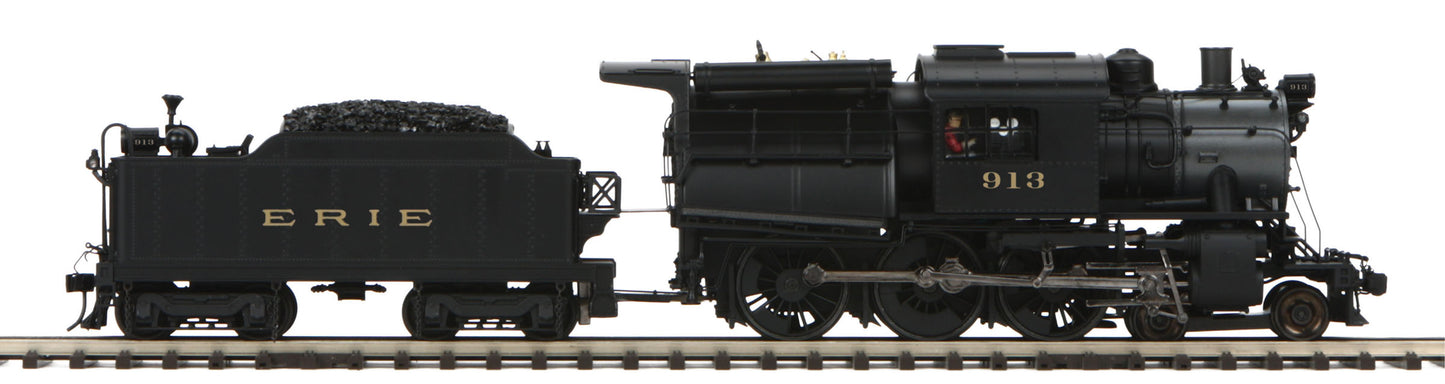 MTH 22-3663-2 O Erie 4-6-0 Camelback Steam Engine w/Proto-Sound 3.0 #913