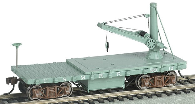 Bachmann 16419 HO US Military Derrick Car