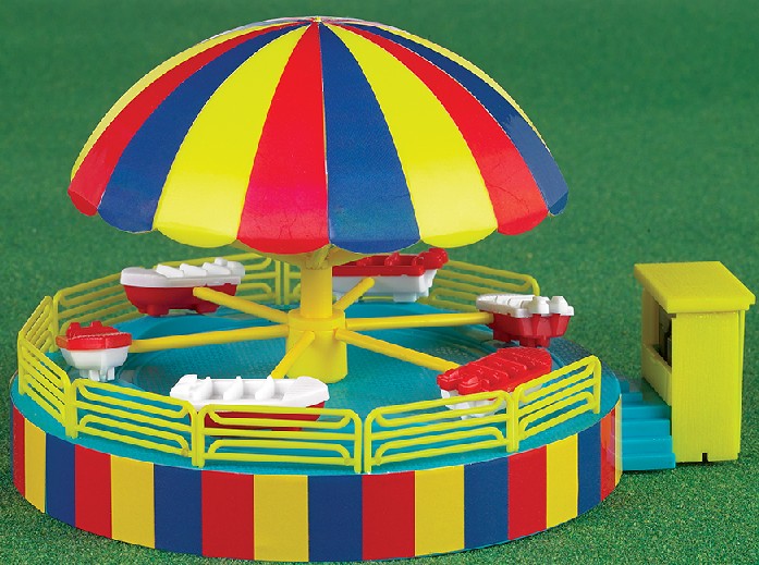 Bachmann 46242 HO Operating Kiddie Boat Carnival Ride Kit