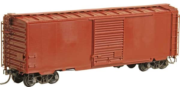 Kadee 4102 HO Unassembled PS-1 40' 8' Youngstown Door w/ Roof Walk Undec Boxcar