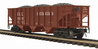 MTH 20-97845 O Seaboard 70 Ton 3-Bay Hopper Car