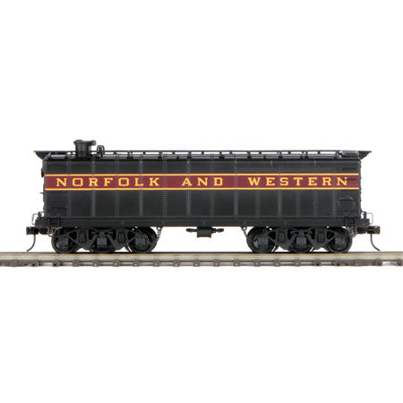 MTH 22-3619 O Norfolk & Western Auxiliary Diecast Water Tender II #1