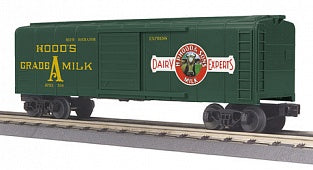 MTH 30-74863 O Hood's Dairy Rounded Roof Boxcar