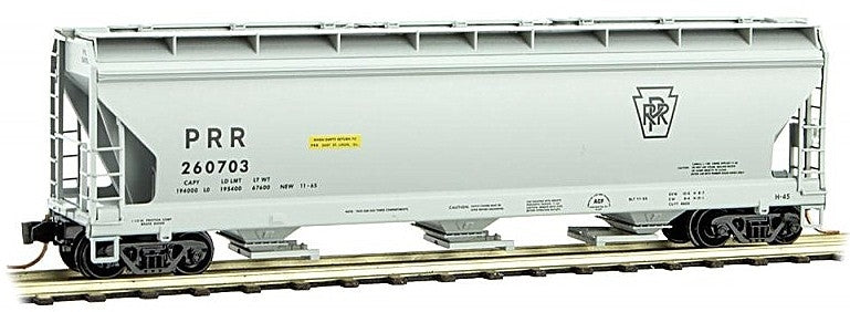 Micro Trains 09400220 N PRR 3-Bay ACF Center Flow Covered Hopper #260703