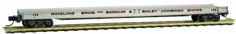 Micro-Trains 13900022 N Ringling Bros. 70' Warren Circus Flatcar #122