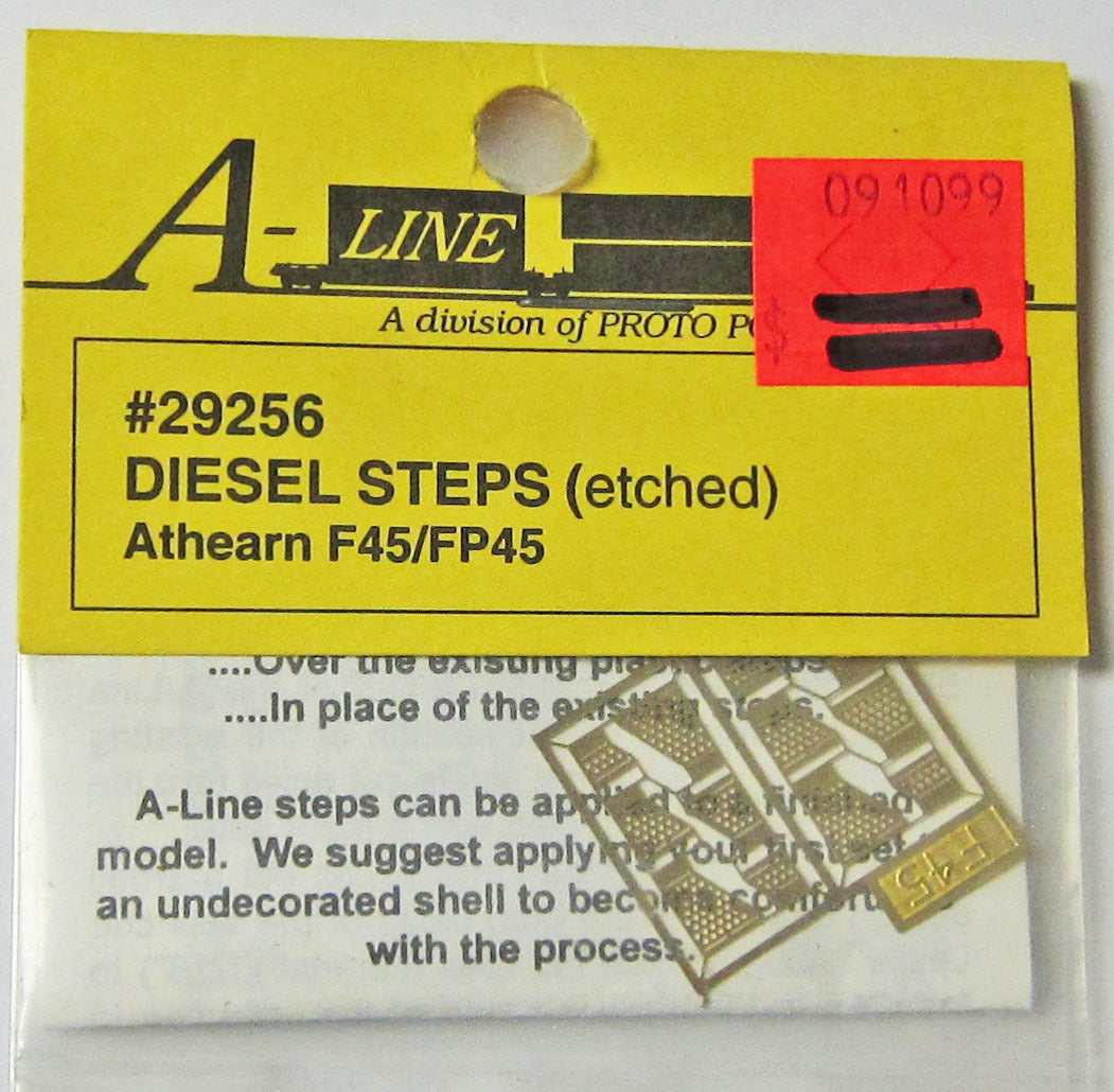 A-Line 29256 HO Brass Diesel Steps For Athearn Shells F45/FP45