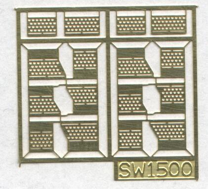 A-Line 29255 HO Brass Diesel Steps For Athearn Shells SW1500
