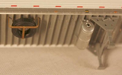 A-Line 50032 HO Tire Rack Photo-Etched Brass Fits All Trailers (Pack of 2)