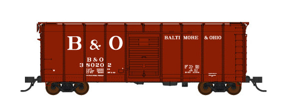 Fox Valley Models 90354 N Baltimore & Ohio Wagontop Young Door Red #381084