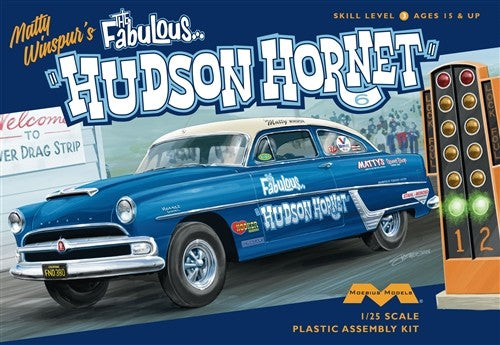 Moebius Models 1219 '54 Fabulous Hudson Hornet Plastic Model Kit