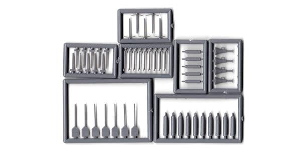 Tichy 8290 HO Assorted Tools (Unpainted) (49)