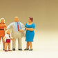 Preiser 10278 HO Family Krause with Photographer Figures (Set of 6)