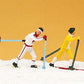 Preiser 10312 HO Cross Country Skiers Figures (Set of 6)