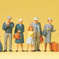 Preiser 10513 HO At the Platform Figures (Set of 6)