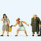 Preiser 10665 HO Women Doing The Shopping Figures (Set of 5)