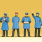 Preiser 12130 HO 1900''''s Royal Prussian Railway Personnel Figures (Set of 6)