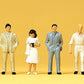 Preiser 14022 HO Passers-by Figures (Set of 6)