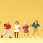 Preiser 14074 HO School Children Figures (Set of 6)